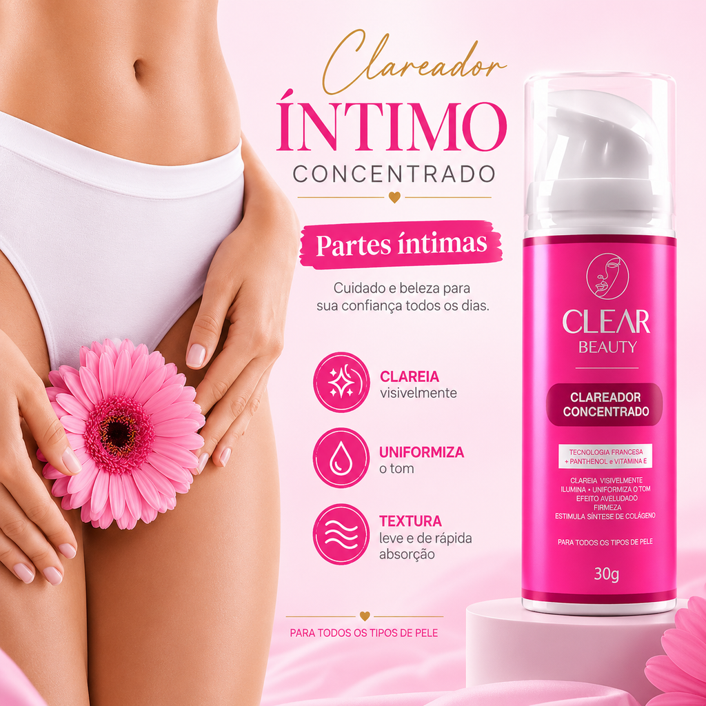 Creme Clareador Íntimo e Corporal