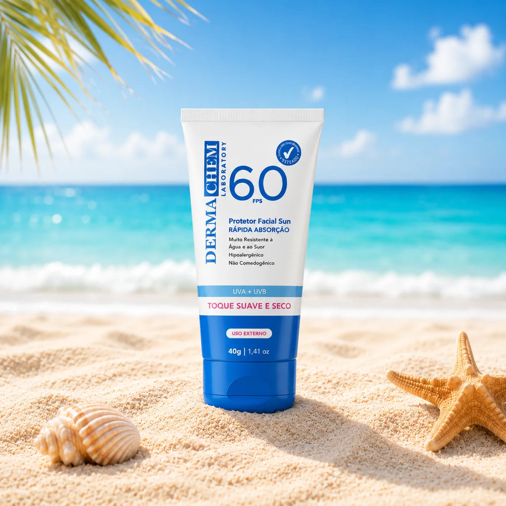Protetor Solar Facial FPS 60 Sem Cor