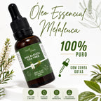 Óleo Essencial de Melaleuca 100% Puro