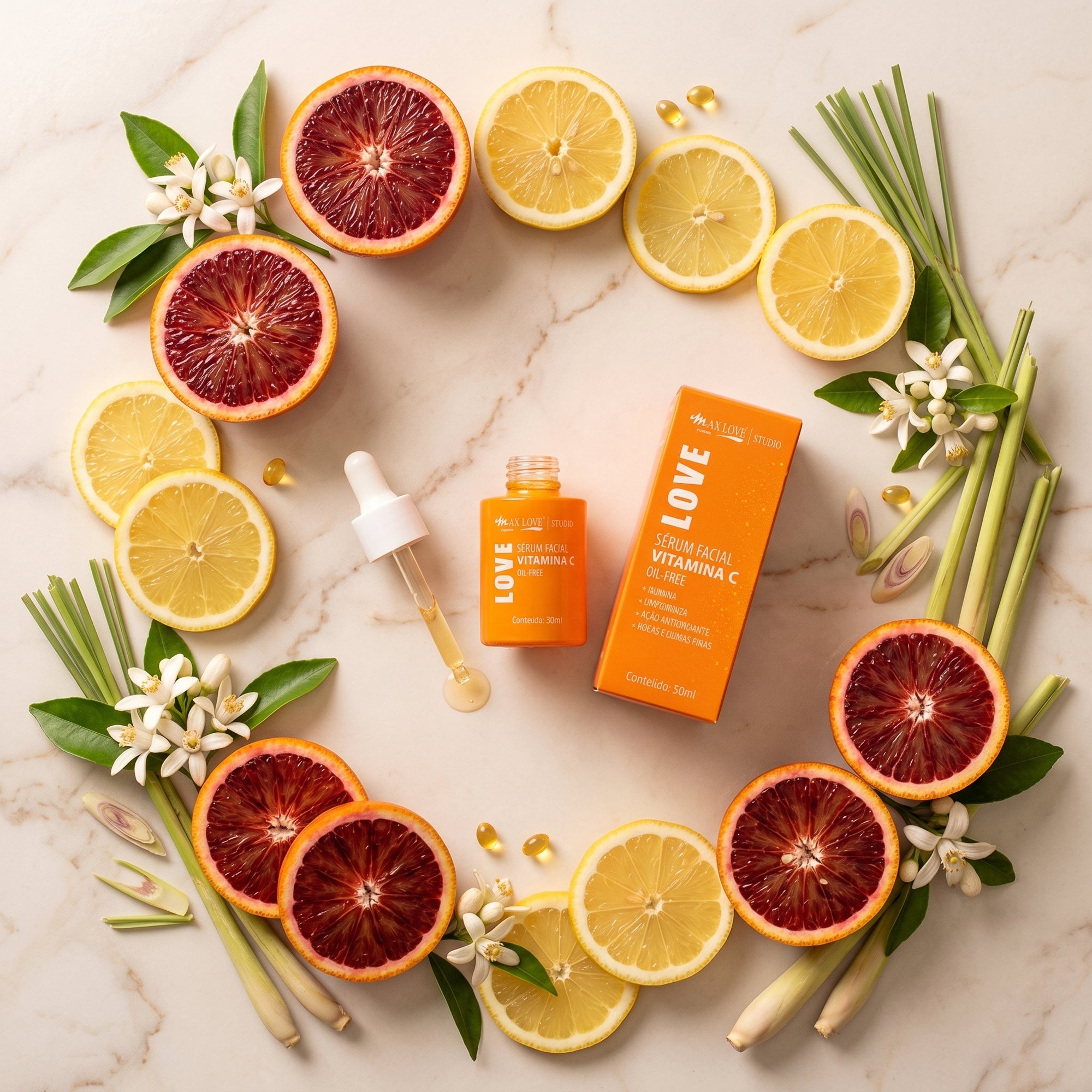 Sérum Facial Vitamina C (30ml) — Brilho Real, Resultado Visível