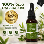 Óleo Essencial de Melaleuca 100% Puro