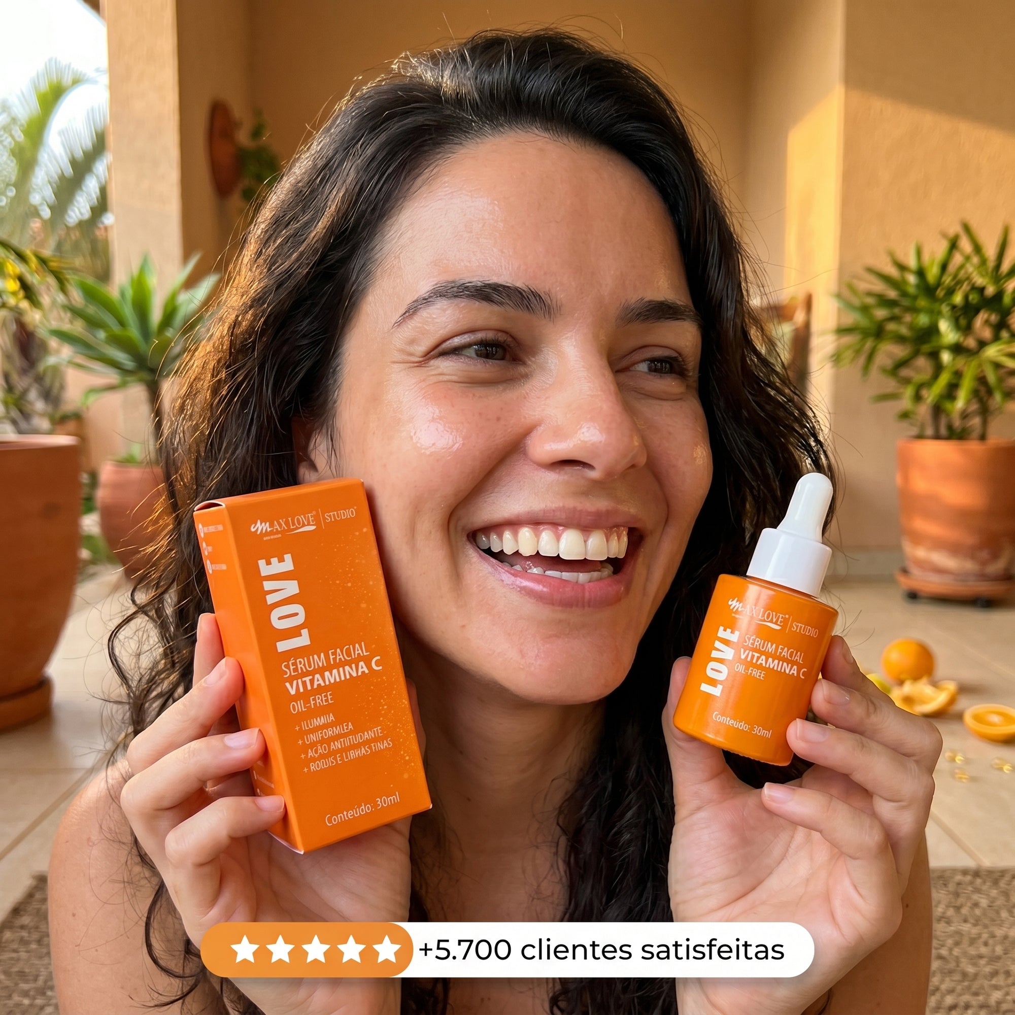 Sérum Facial Vitamina C (30ml) — Brilho Real, Resultado Visível