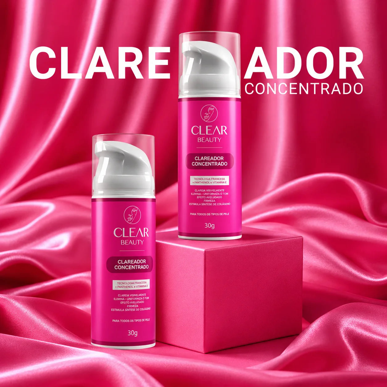 Creme Clareador de Áreas Sensíveis