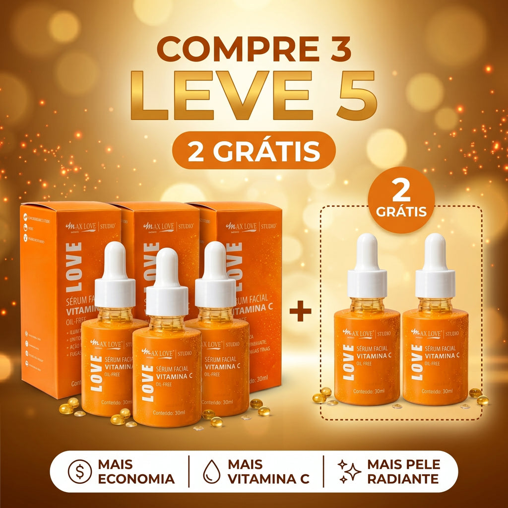 Sérum Facial Vitamina C (30ml) — Brilho Real, Resultado Visível