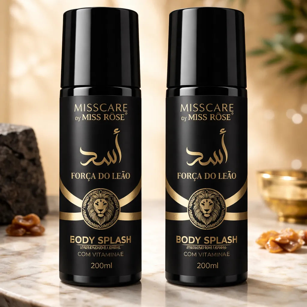 Body Splash Árabe Masculino Força do Leão 200ml