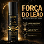 Body Splash Árabe Masculino Força do Leão 200ml