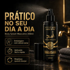 Body Splash Árabe Masculino Força do Leão 200ml