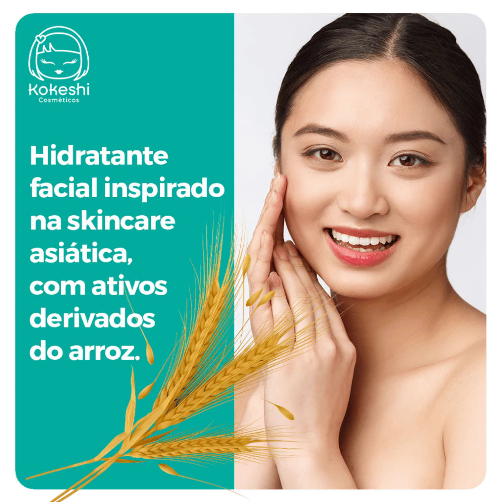 Kit Facial Kokeshi Anti-Idade e Hidratação Intensiva