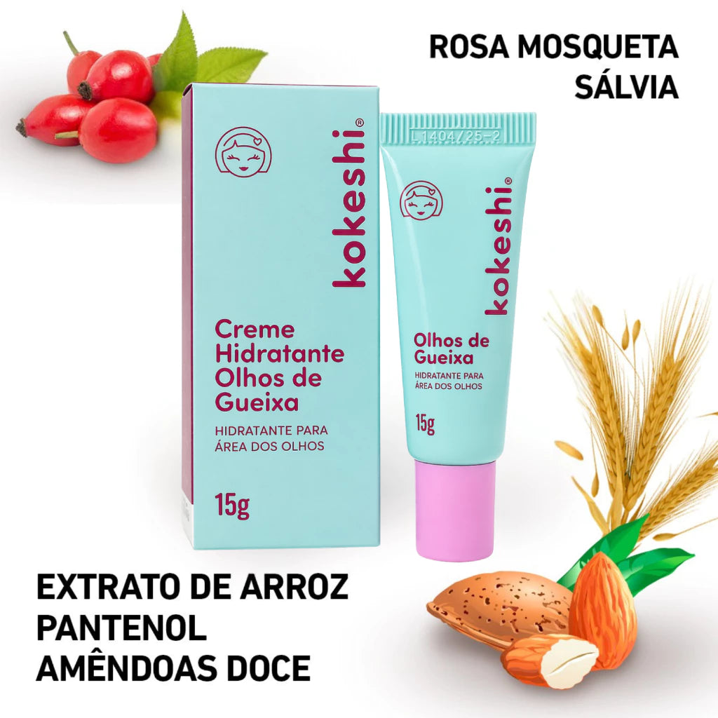 Kit Facial Kokeshi Anti-Idade e Hidratação Intensiva