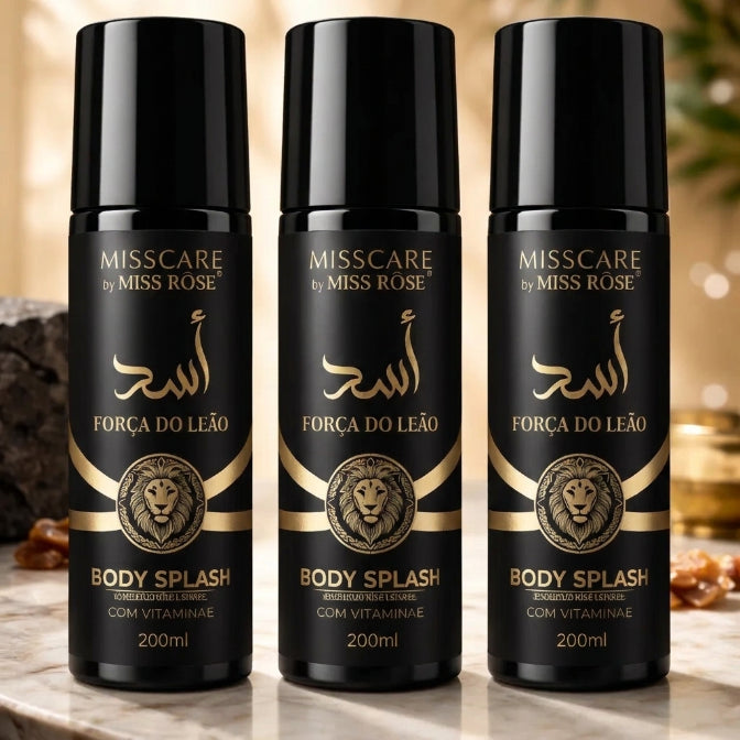 Body Splash Árabe Masculino Força do Leão 200ml