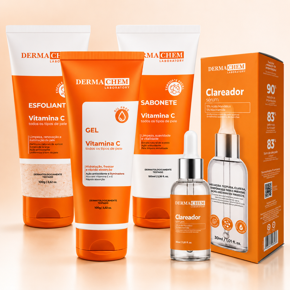 Kit Skincare Clareador e Iluminador
