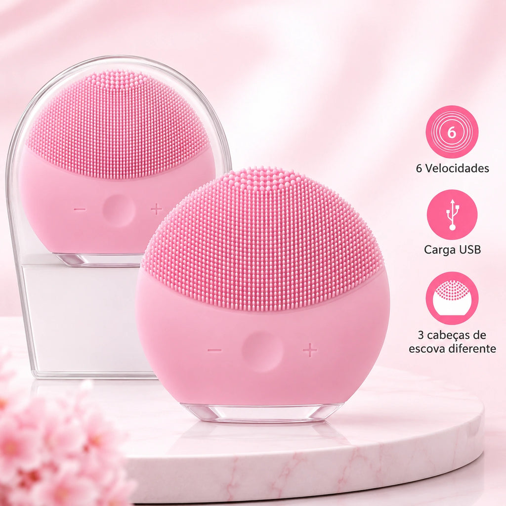 Esponja Elétrica Facial